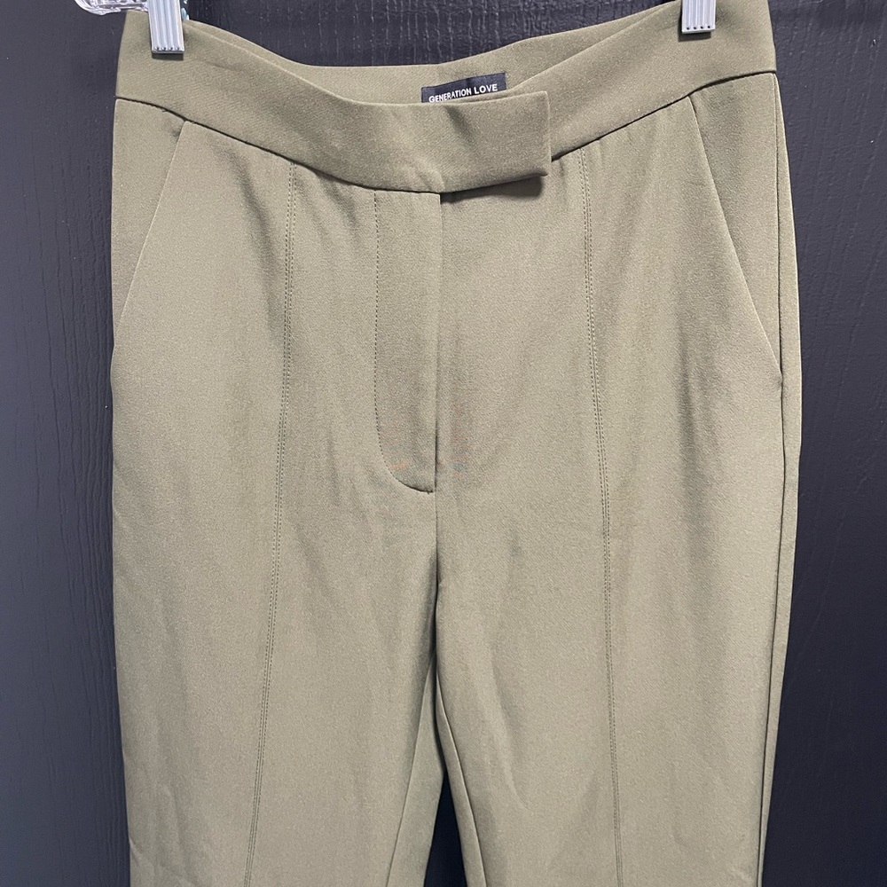 Generation Love Olive Flare Pants - image 2